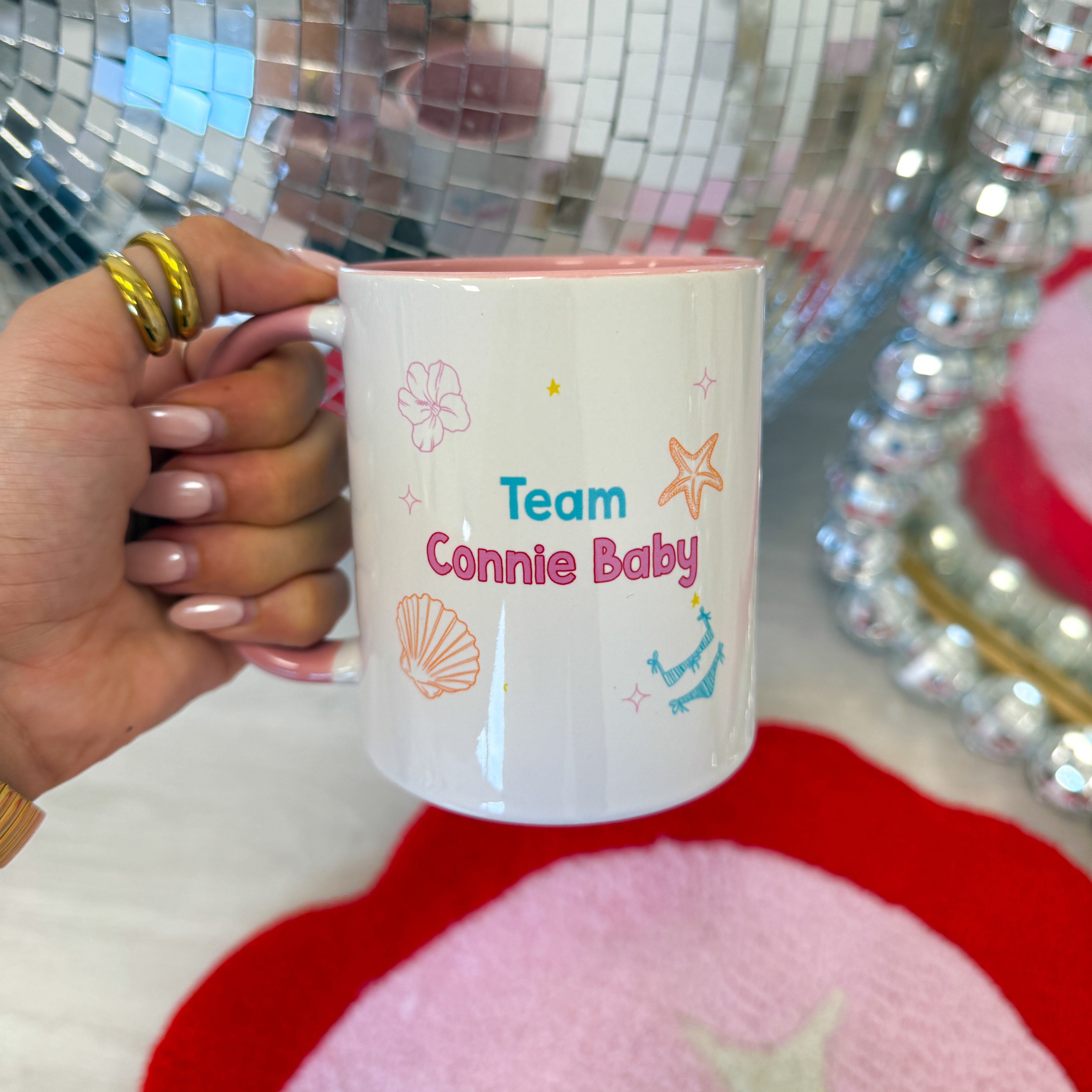 Team Connie Baby mug