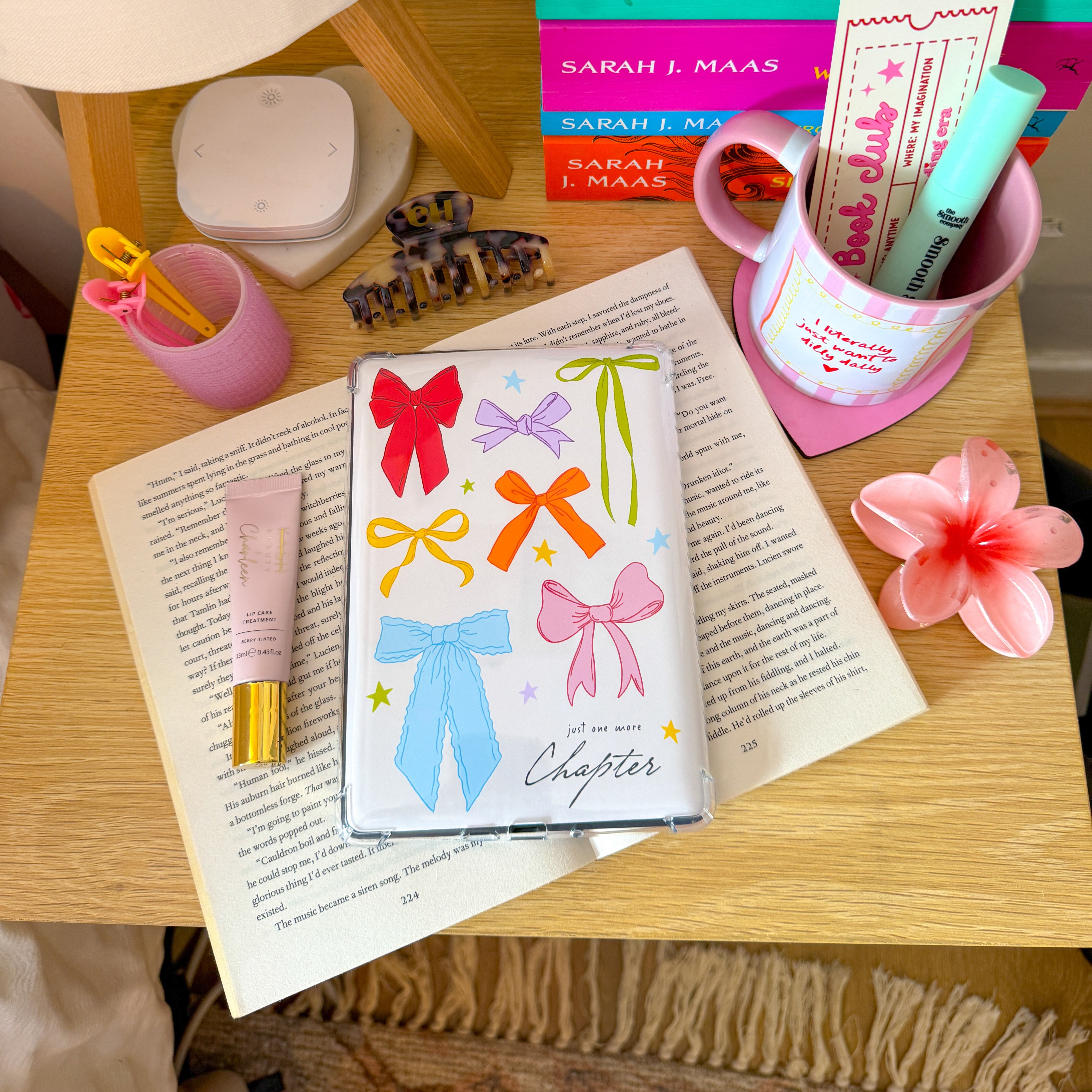 Kindle insert bundle with clear case
