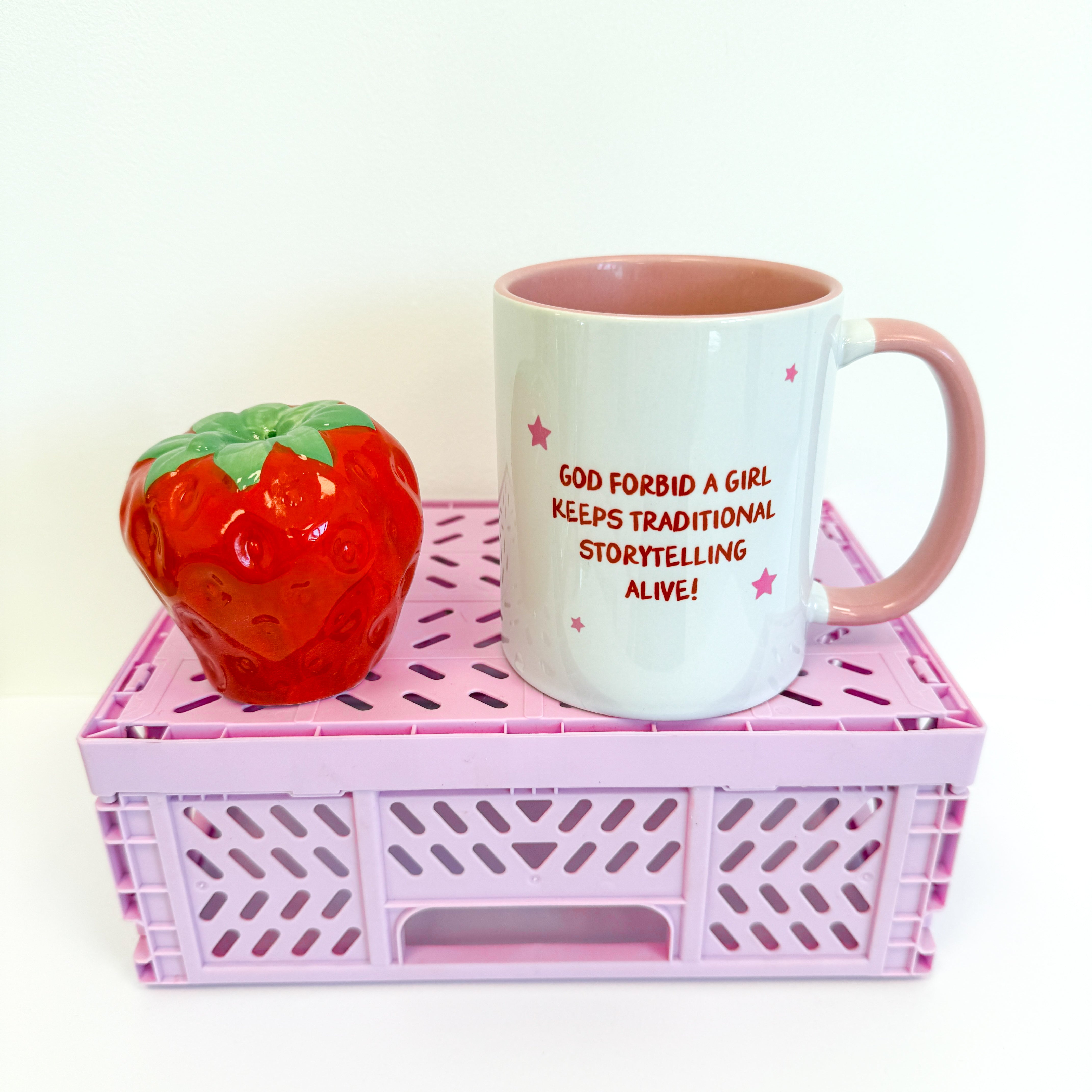 You're such a gossip mug