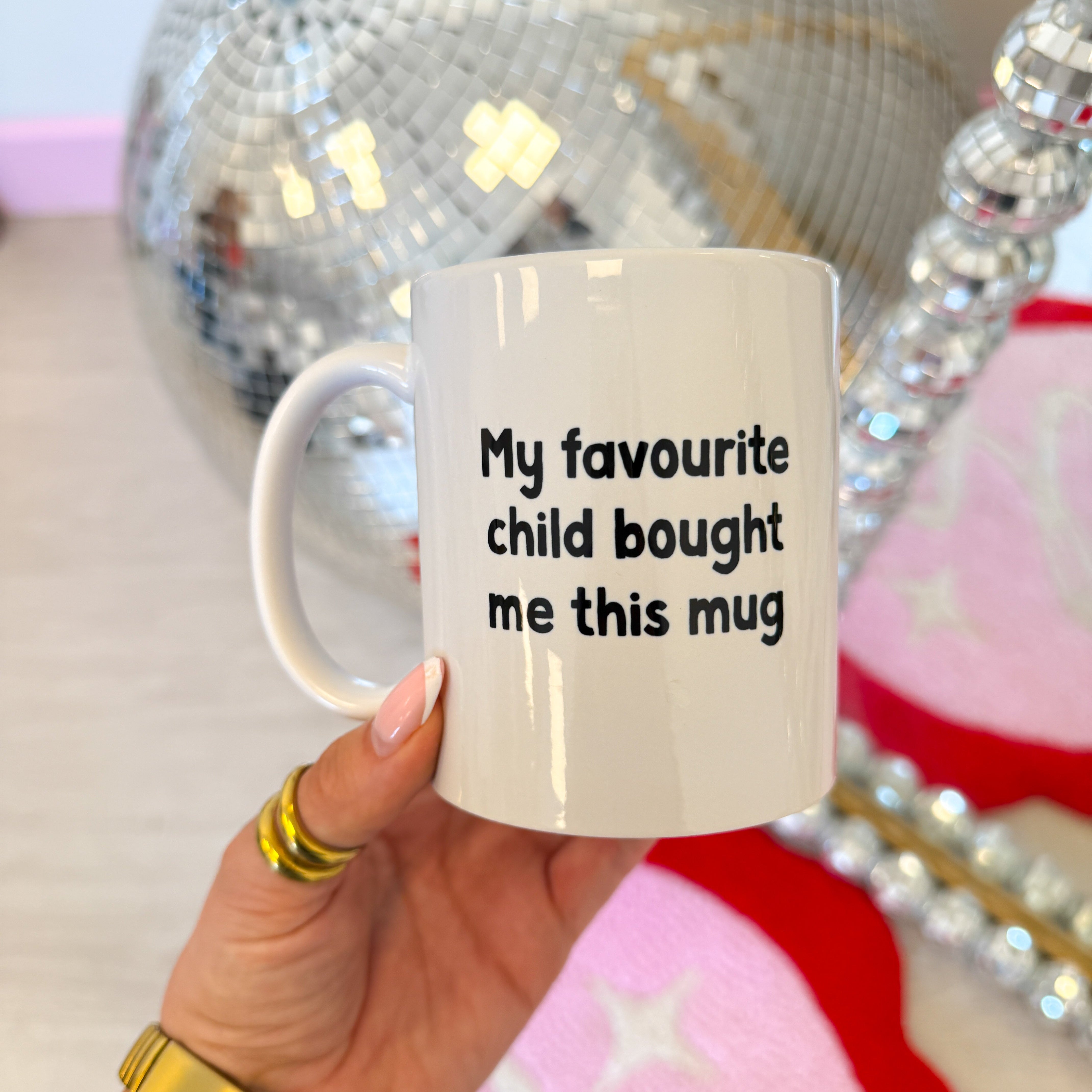 The favourite child custom mug