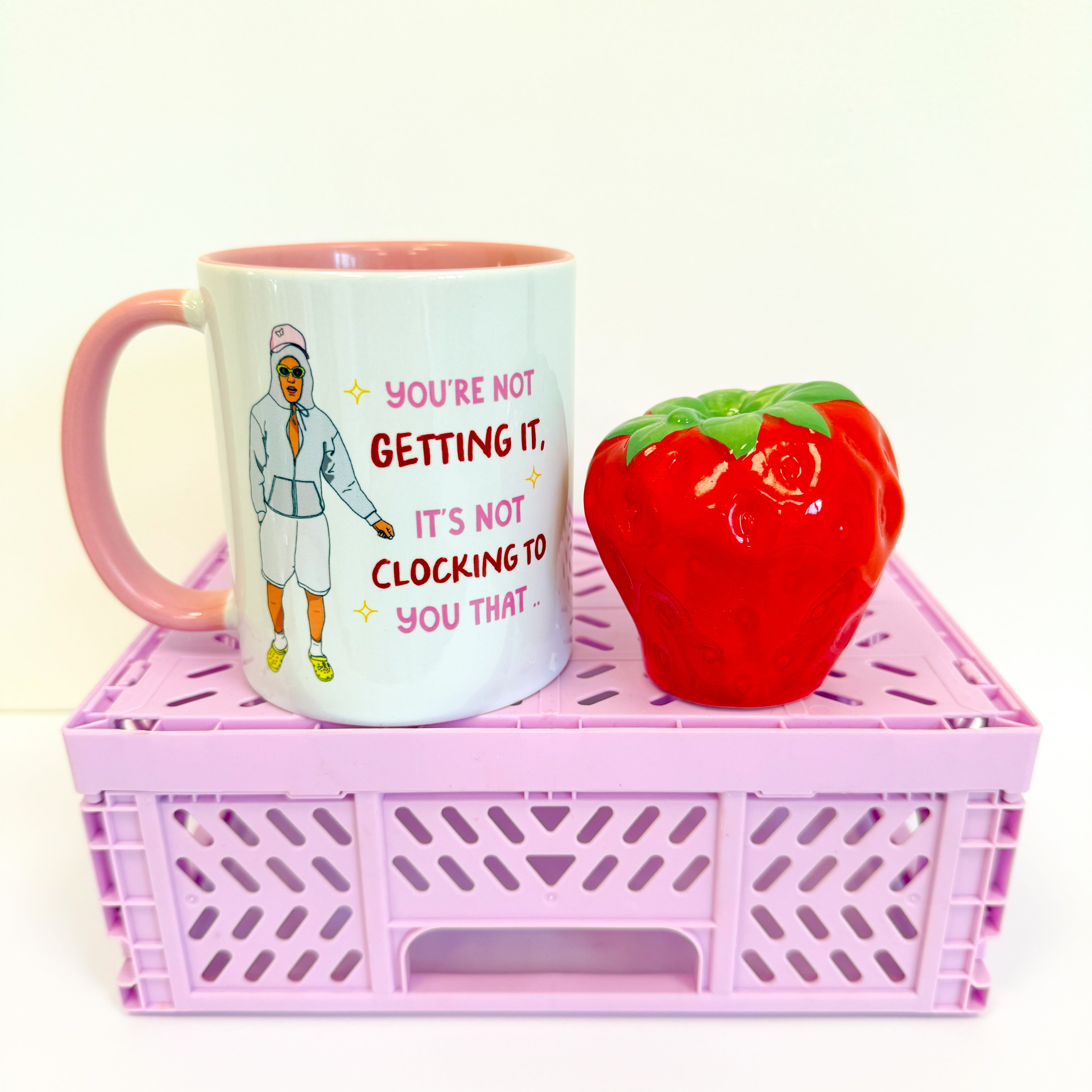 I'm standing on business mug