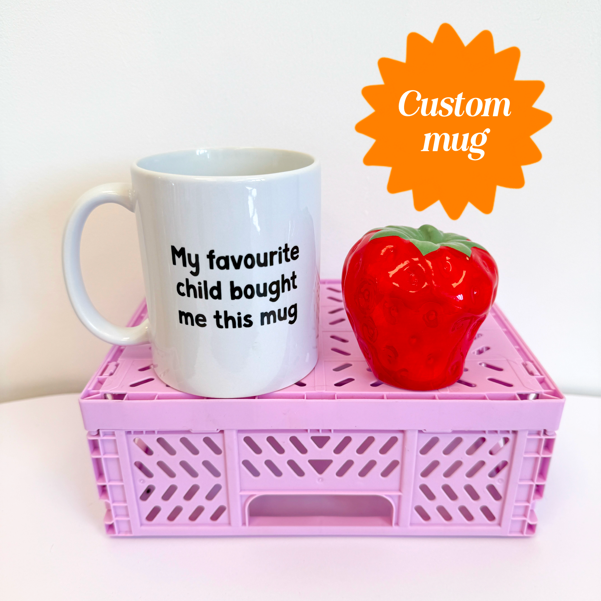 The favourite child custom mug