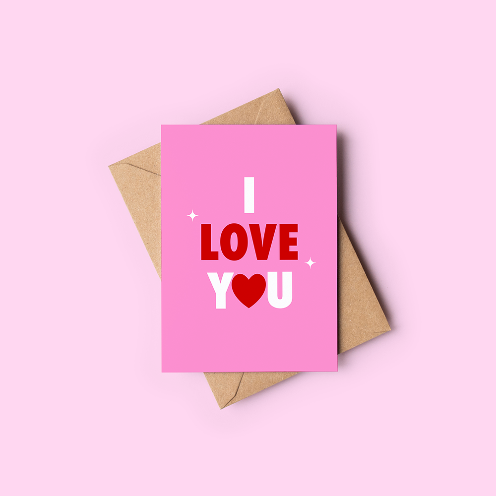 I love you card