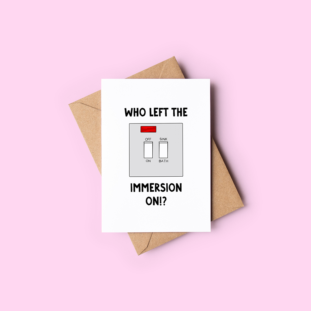 Immersion card