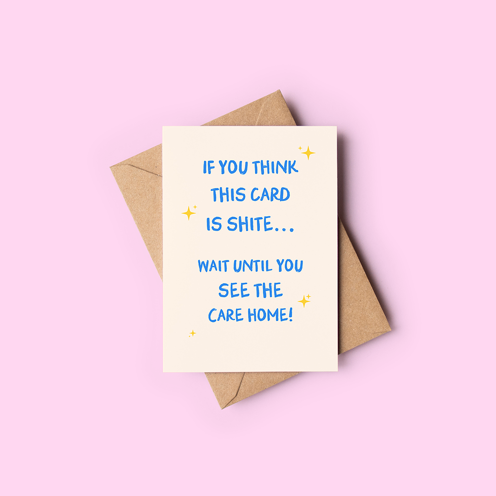 Care home (Father's Day) card