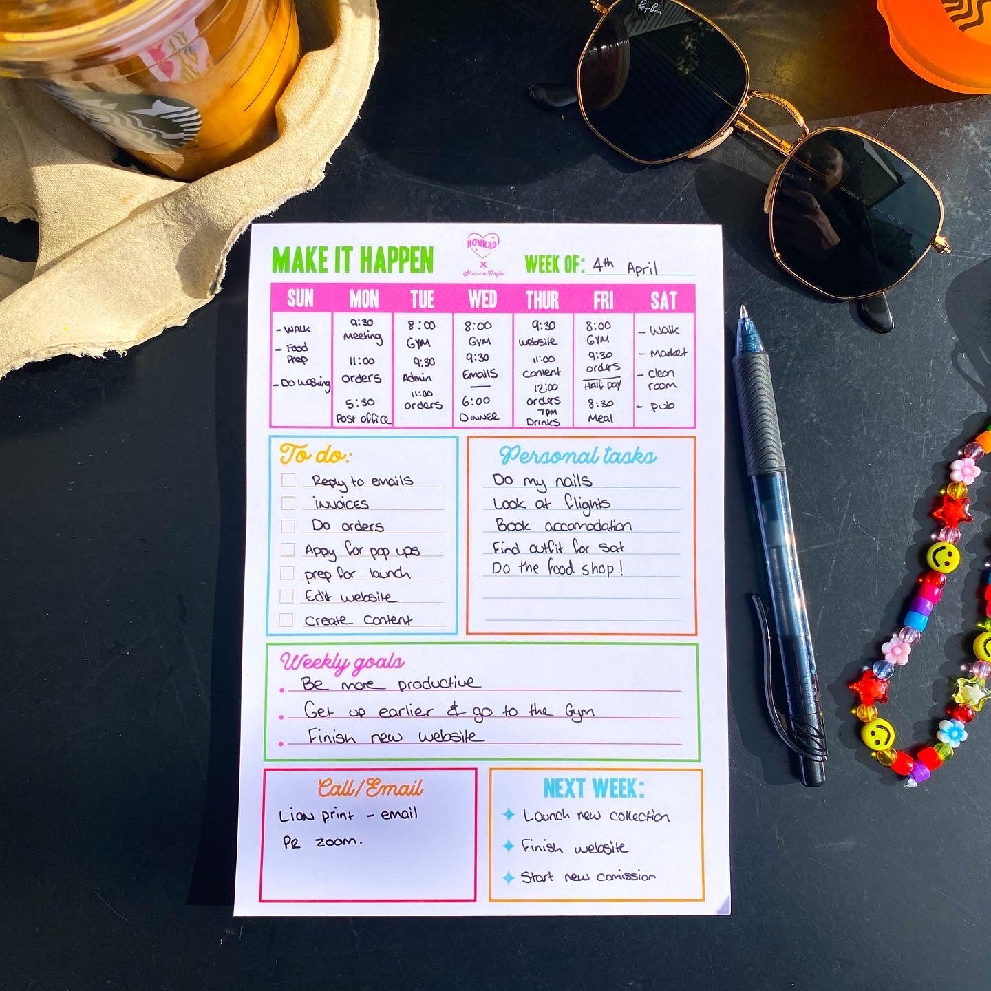 Make it happen planner