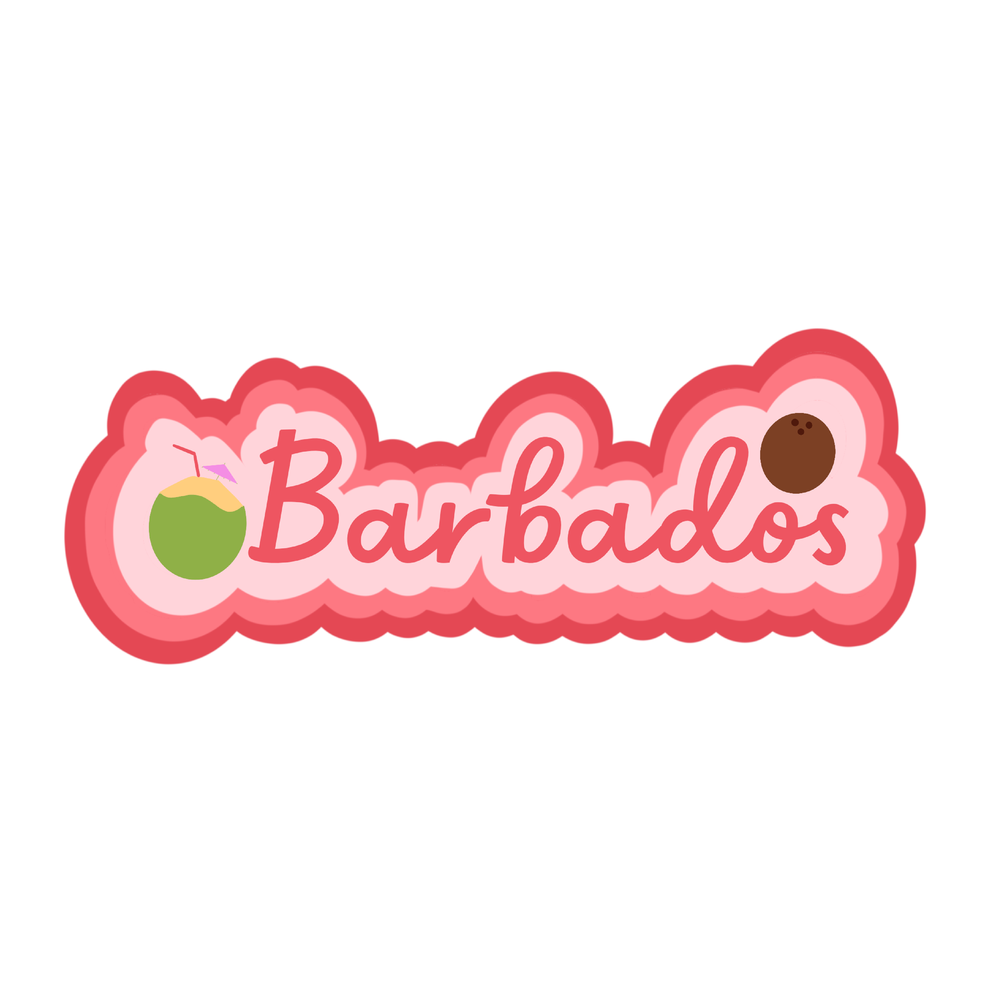 Barbados Sticker