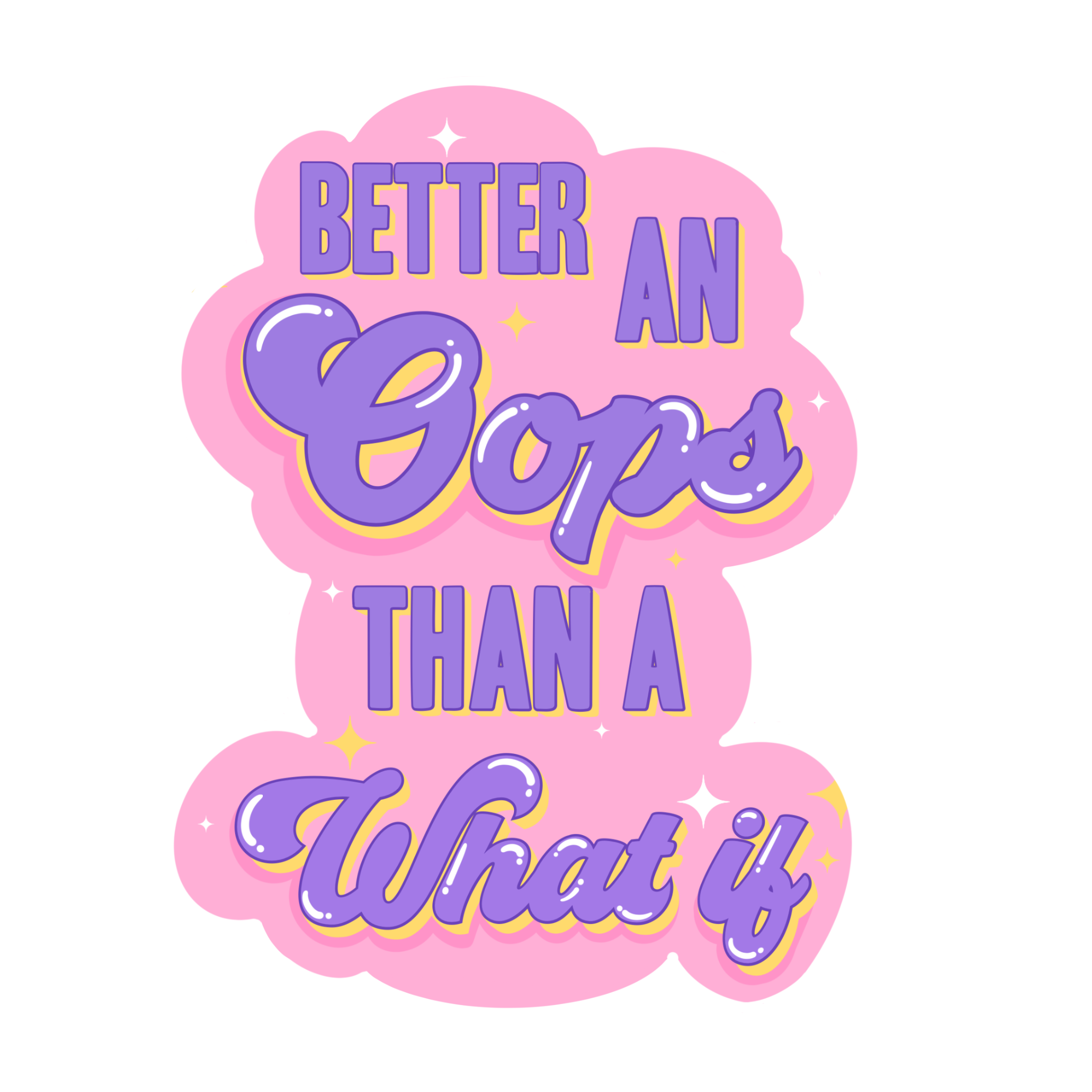 Better an Oops sticker