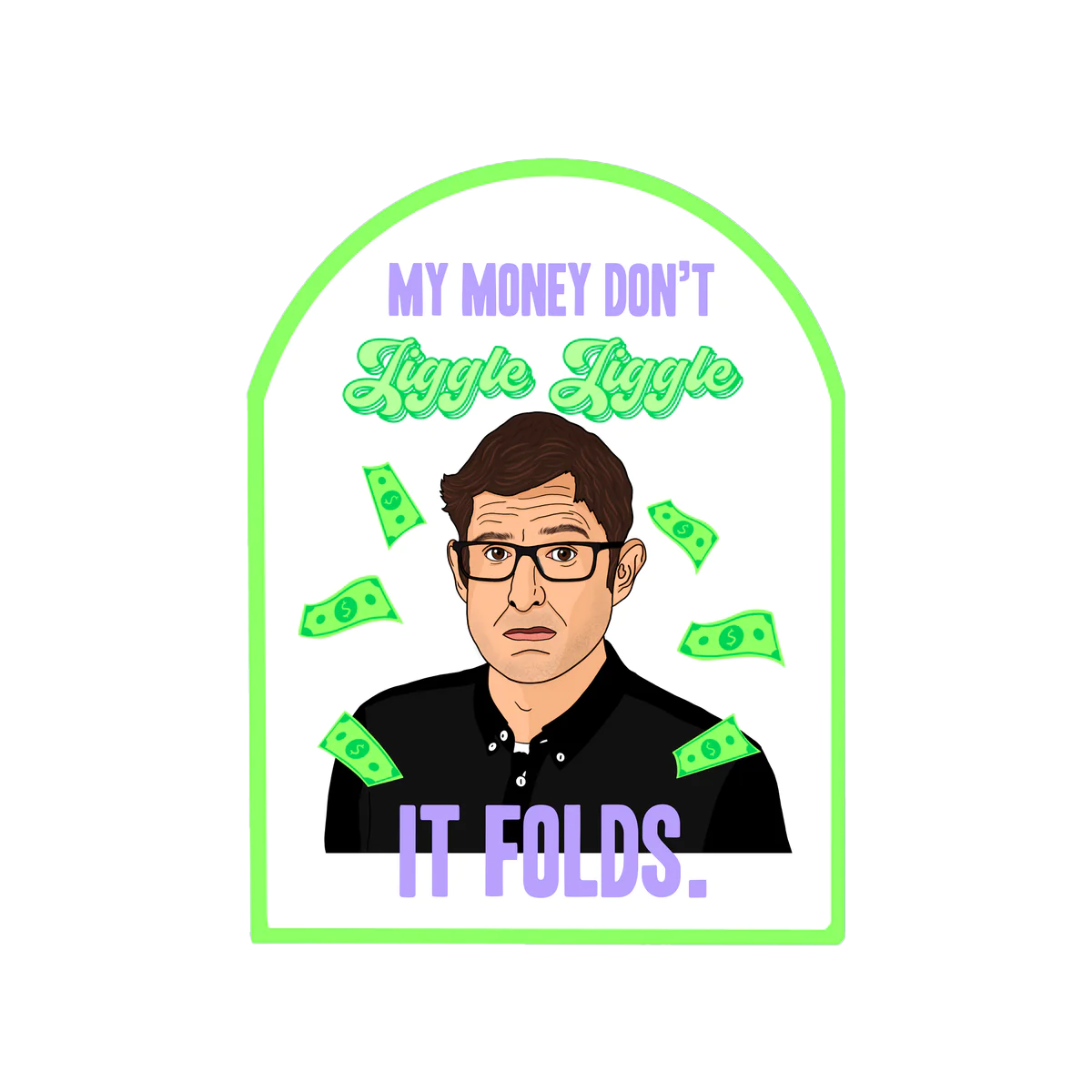 Louis T sticker