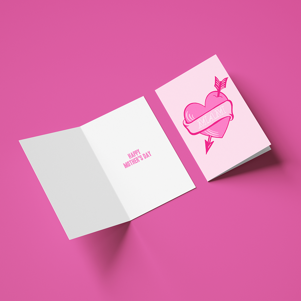 Mam Tattoo Card