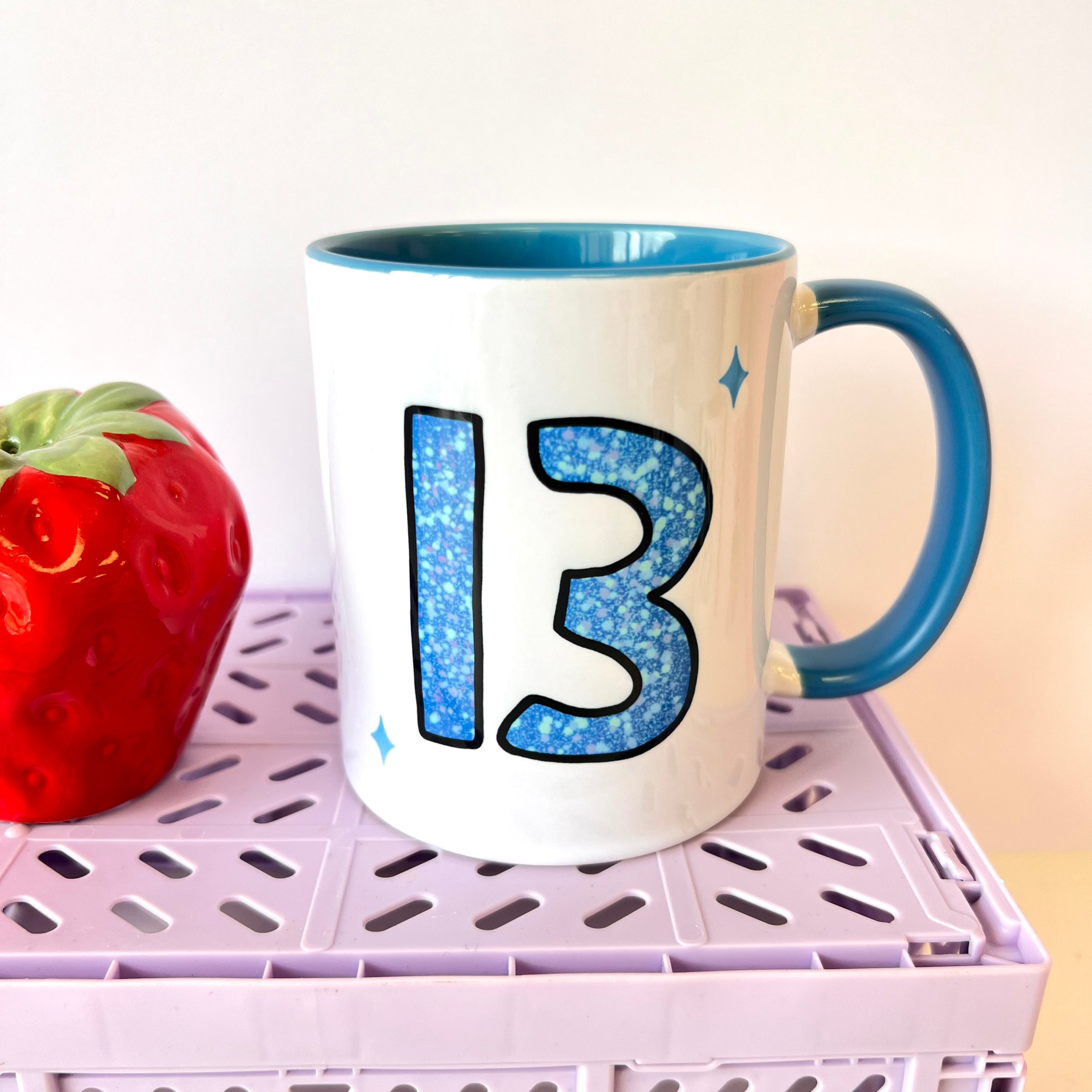 Lucky Number 13 mug