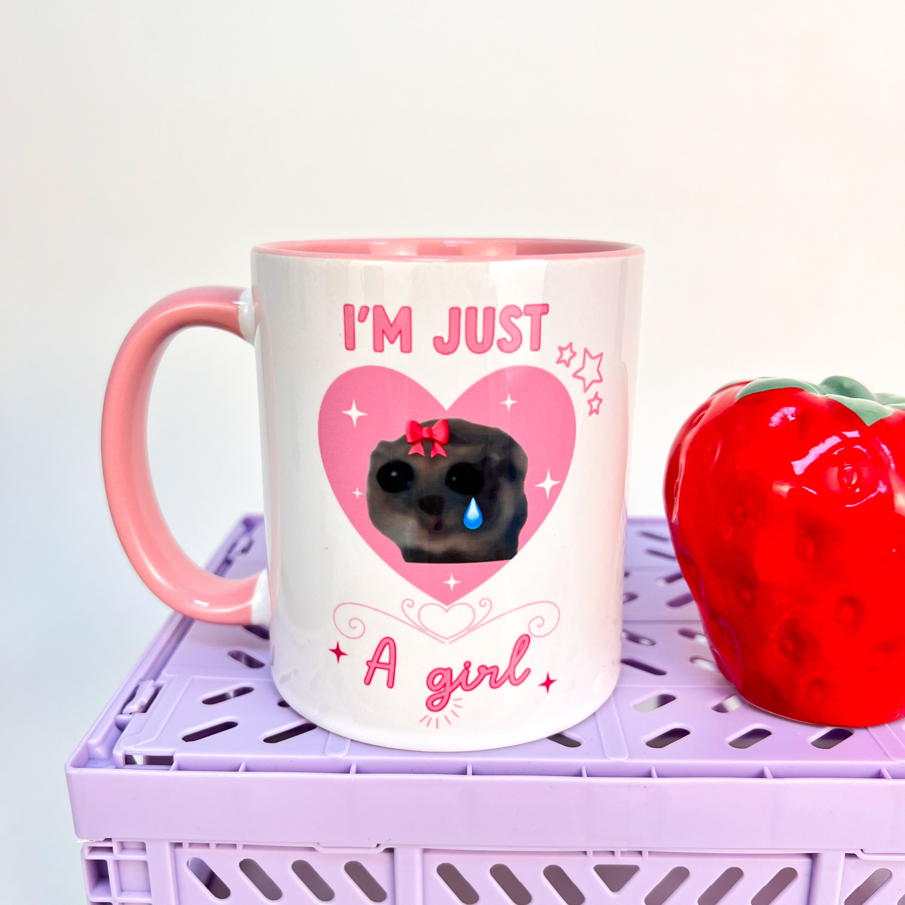 I'm just a girl mug