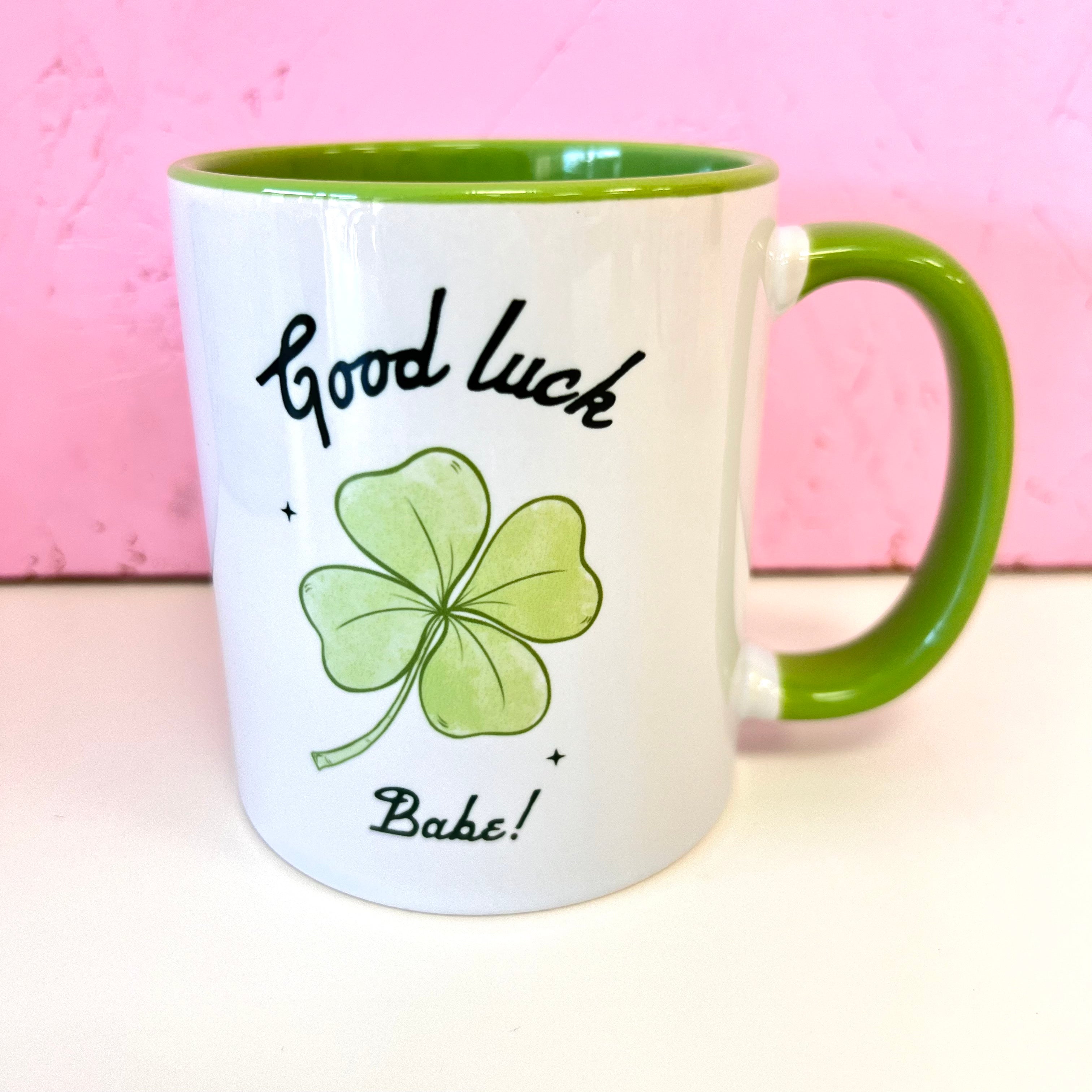 Good Luck Babe mug