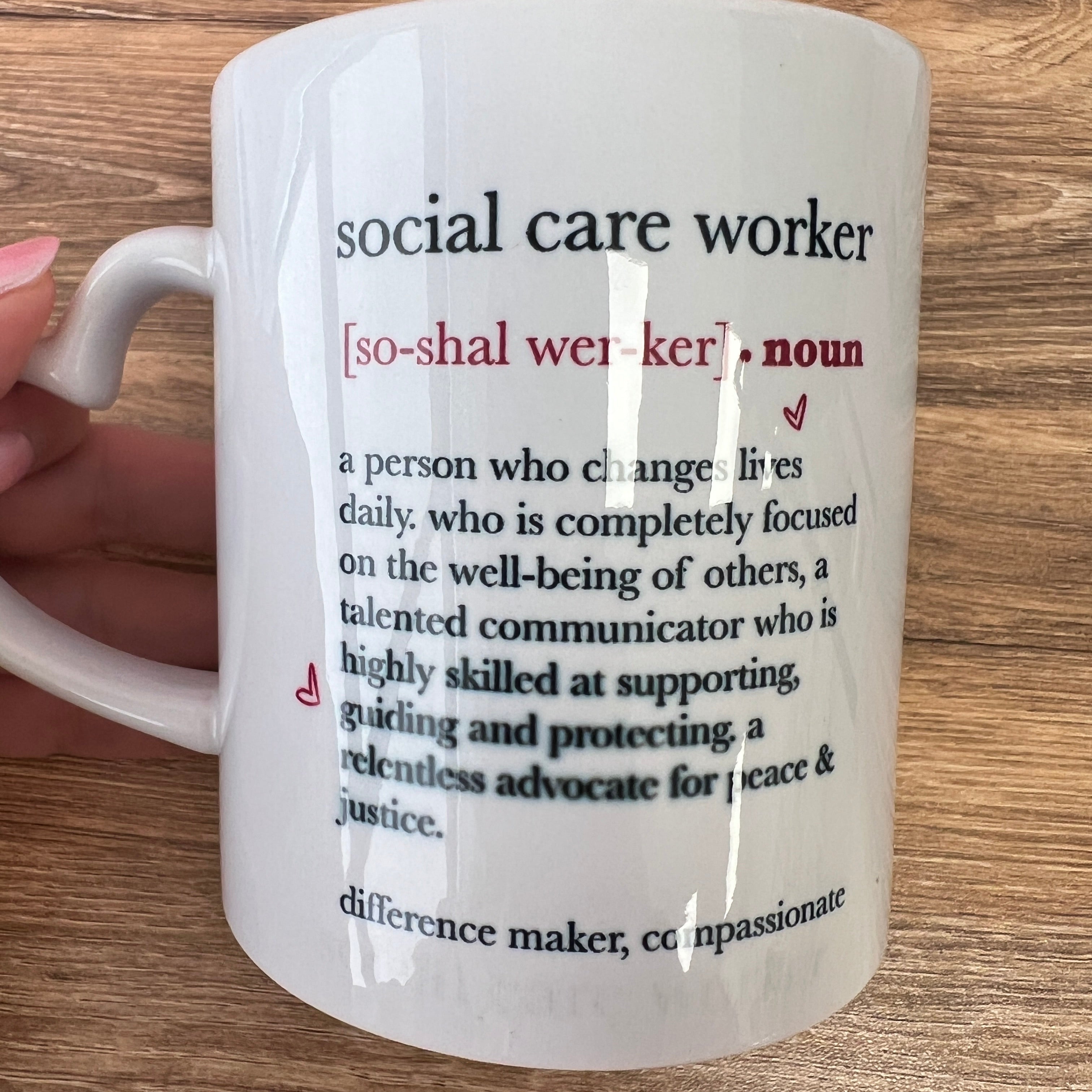 Job definition (nearly perfect) mug