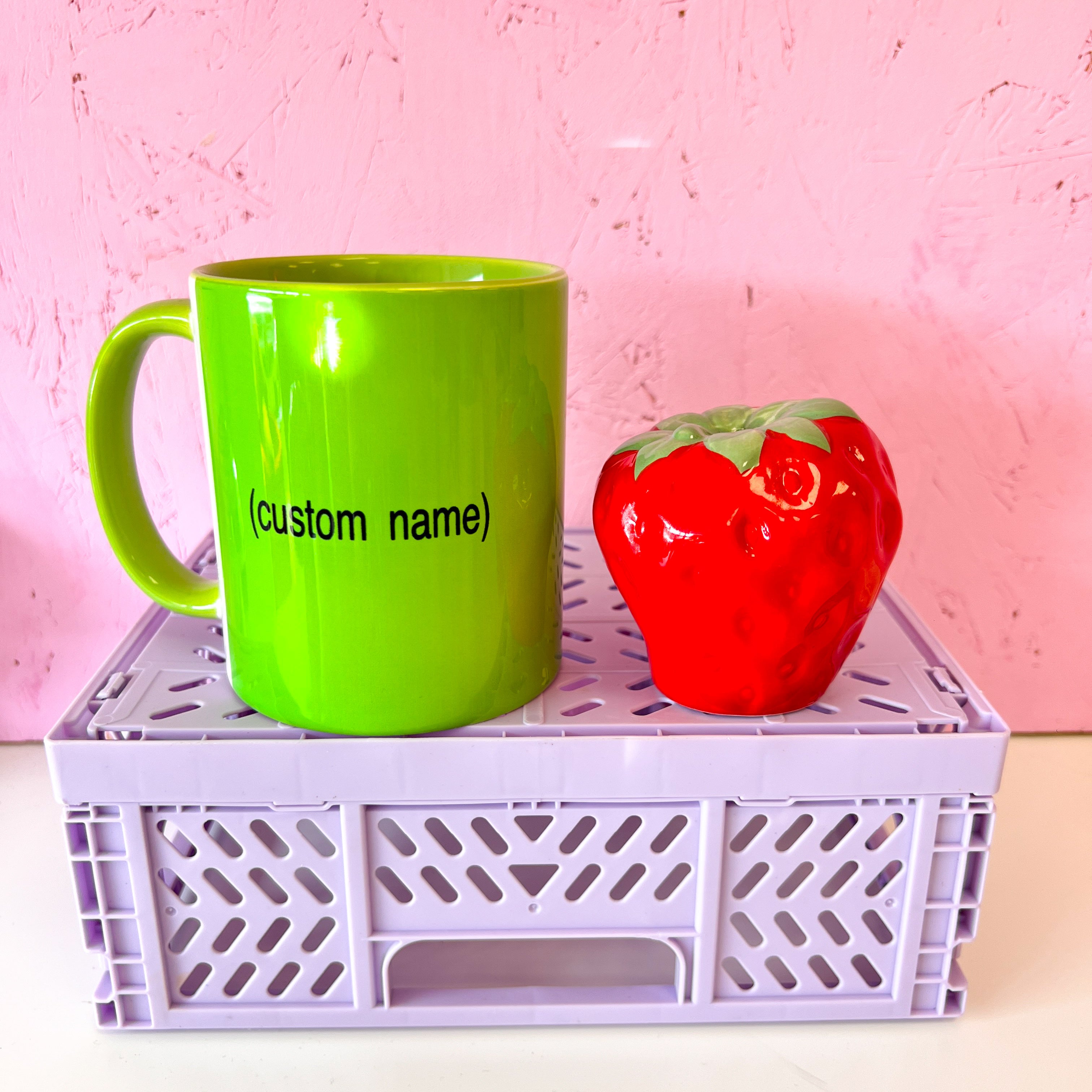 Brat custom name mug