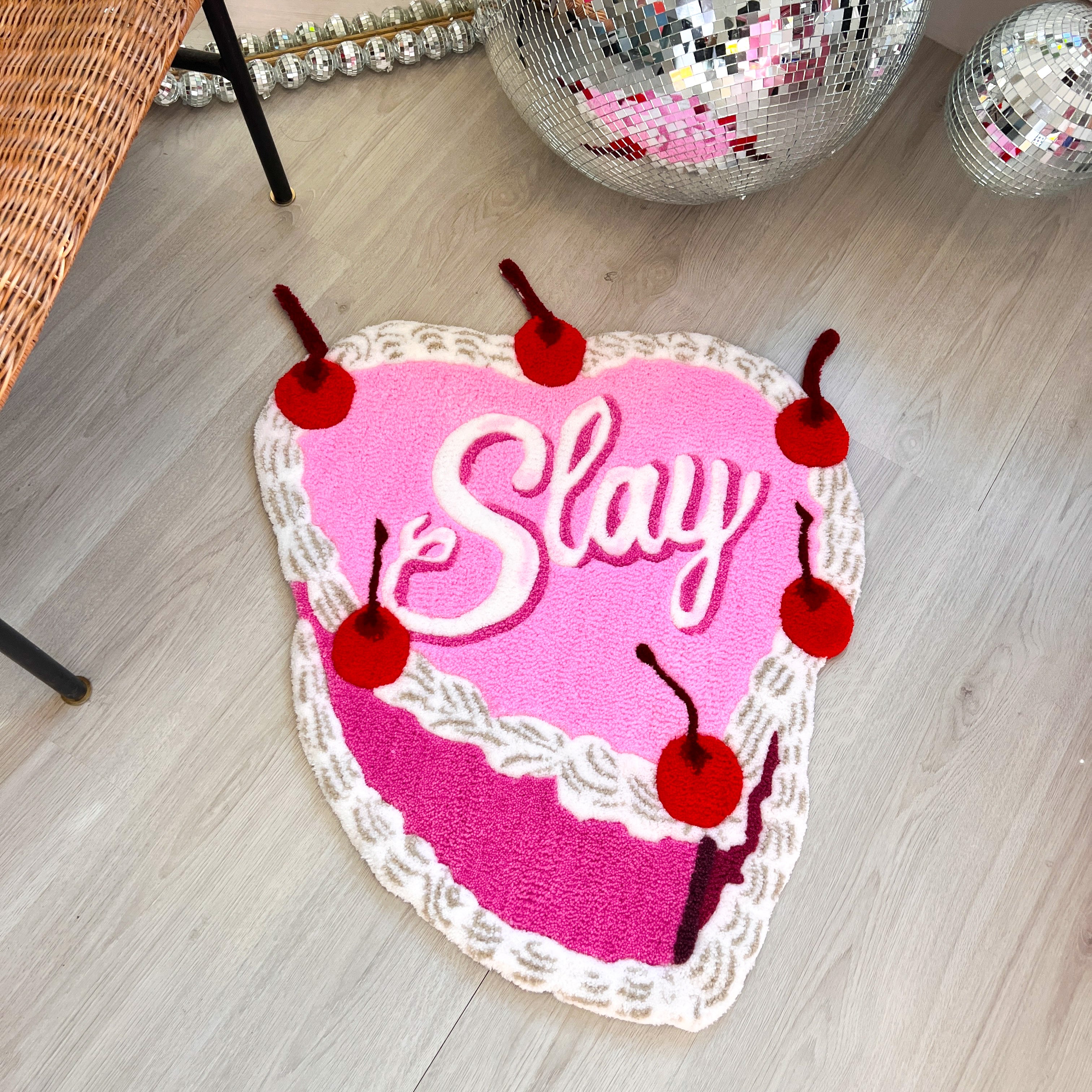 Slay cake Rug