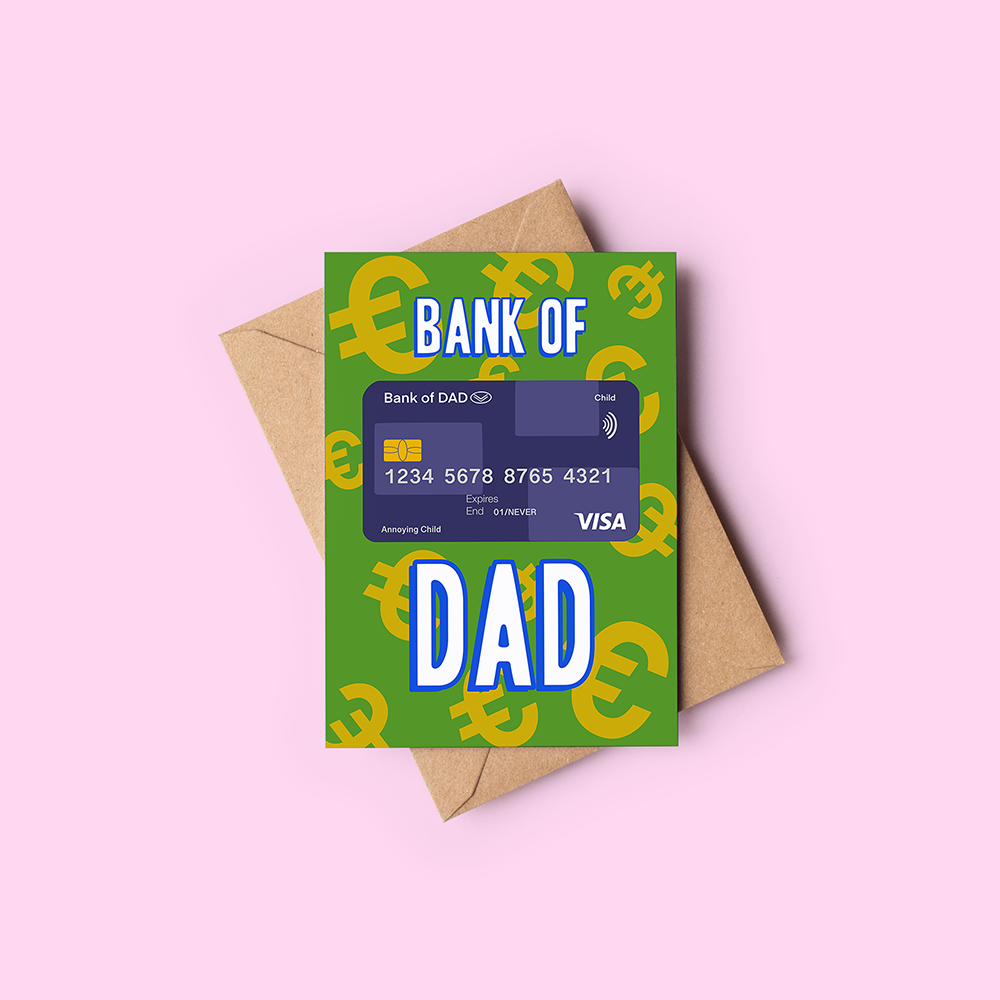 Bank of Dad blank