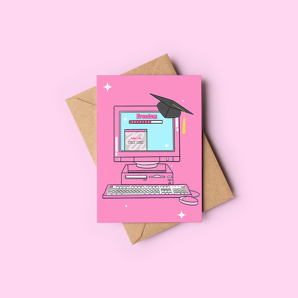 Grad Pending | Pink