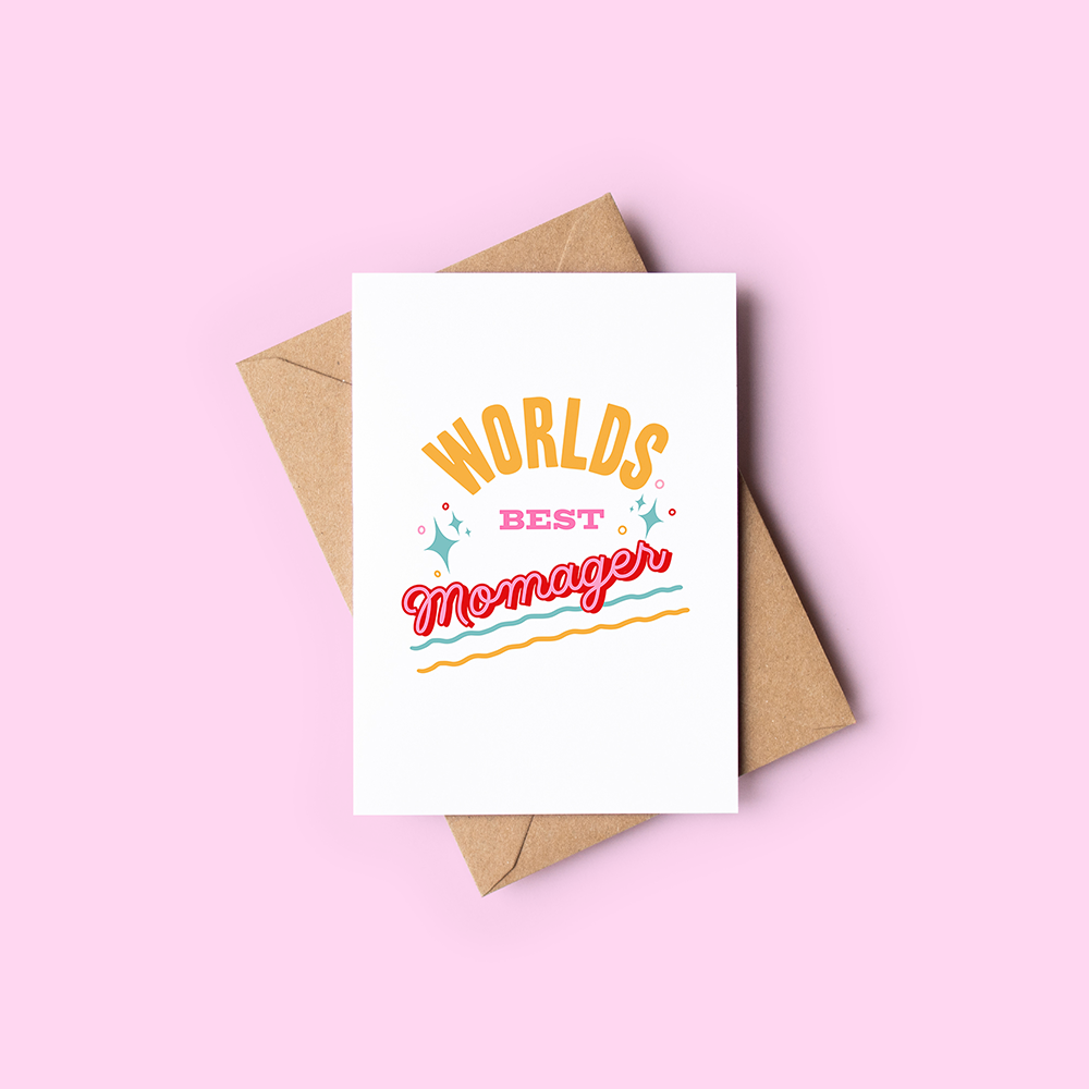 Momager card