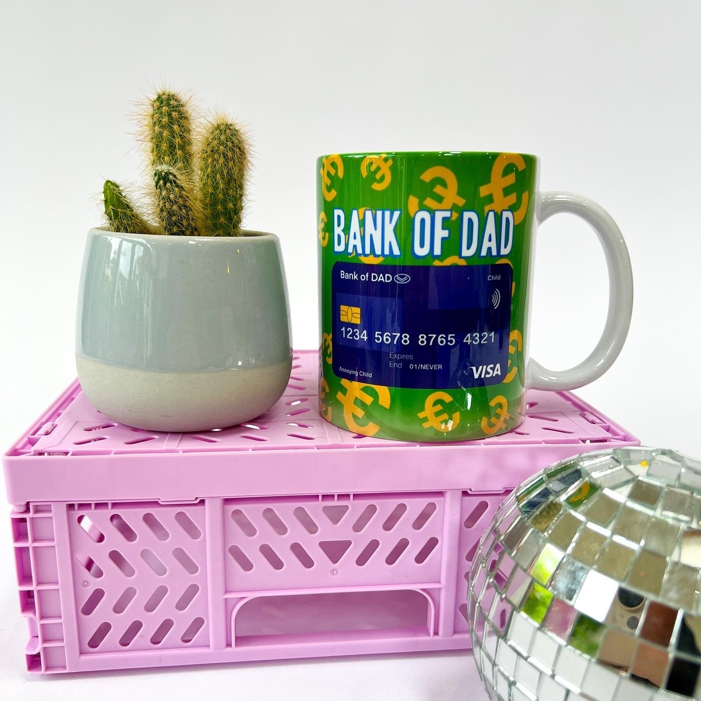 Bank Of Dad mug