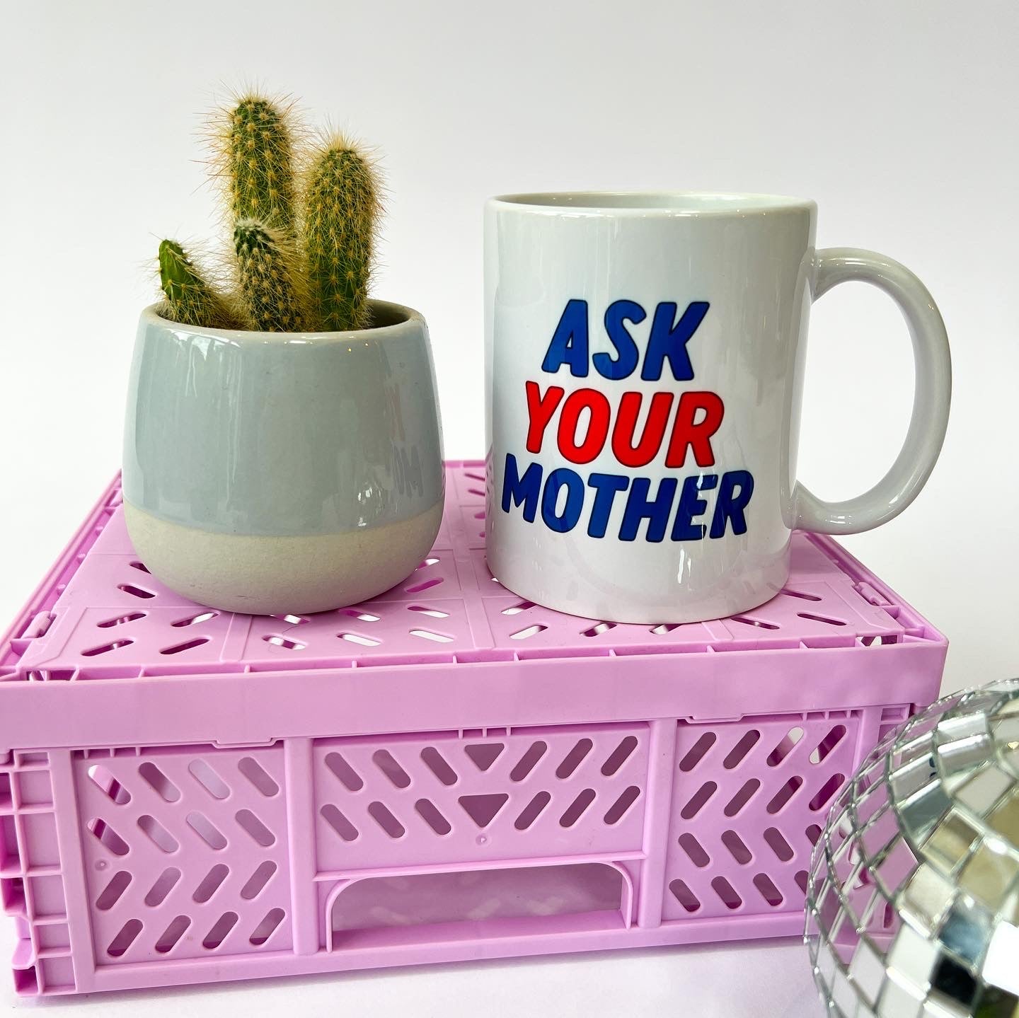Ask your mother mug