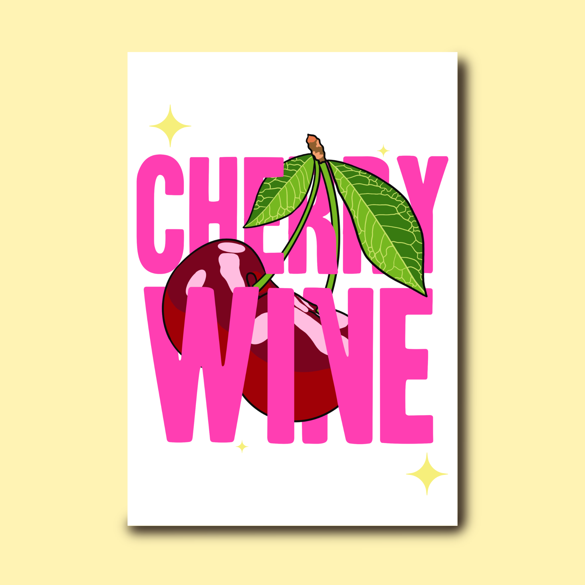Cherry wine Old stock