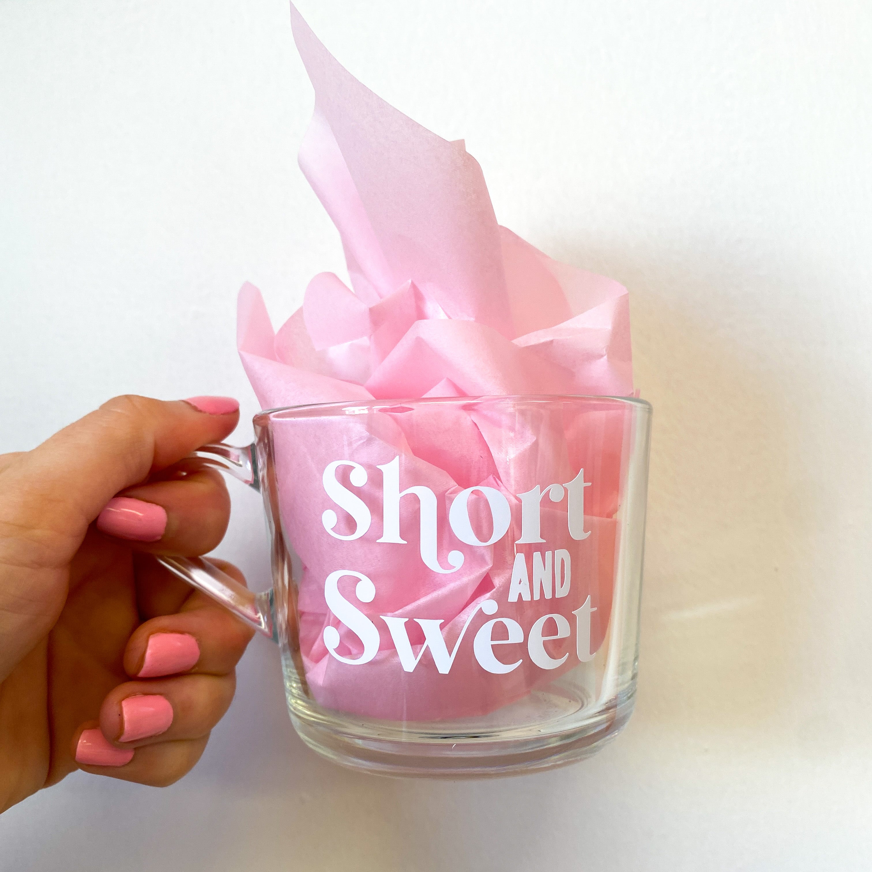 Short and Sweet small mug