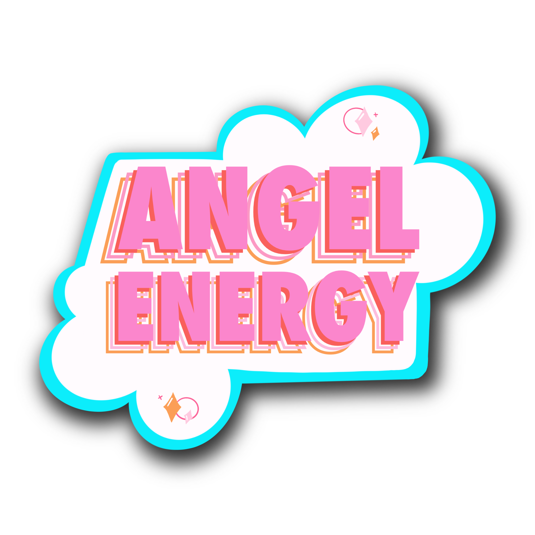 Angel Energy Sticker
