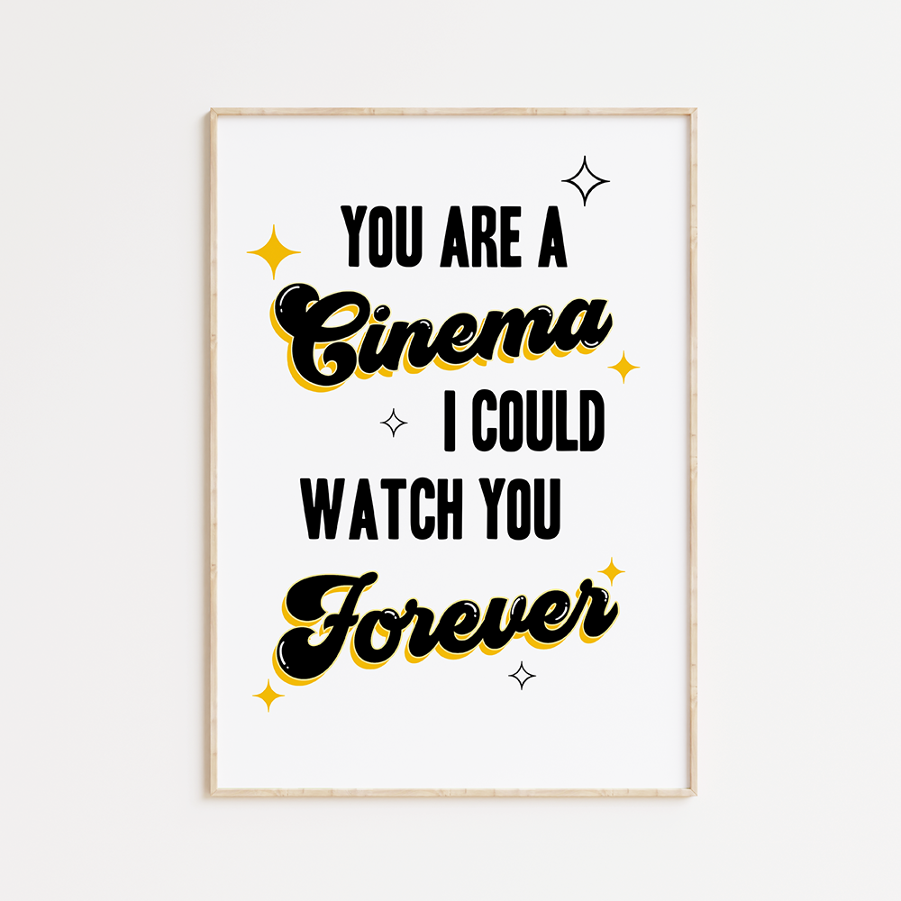 You are a cinema print