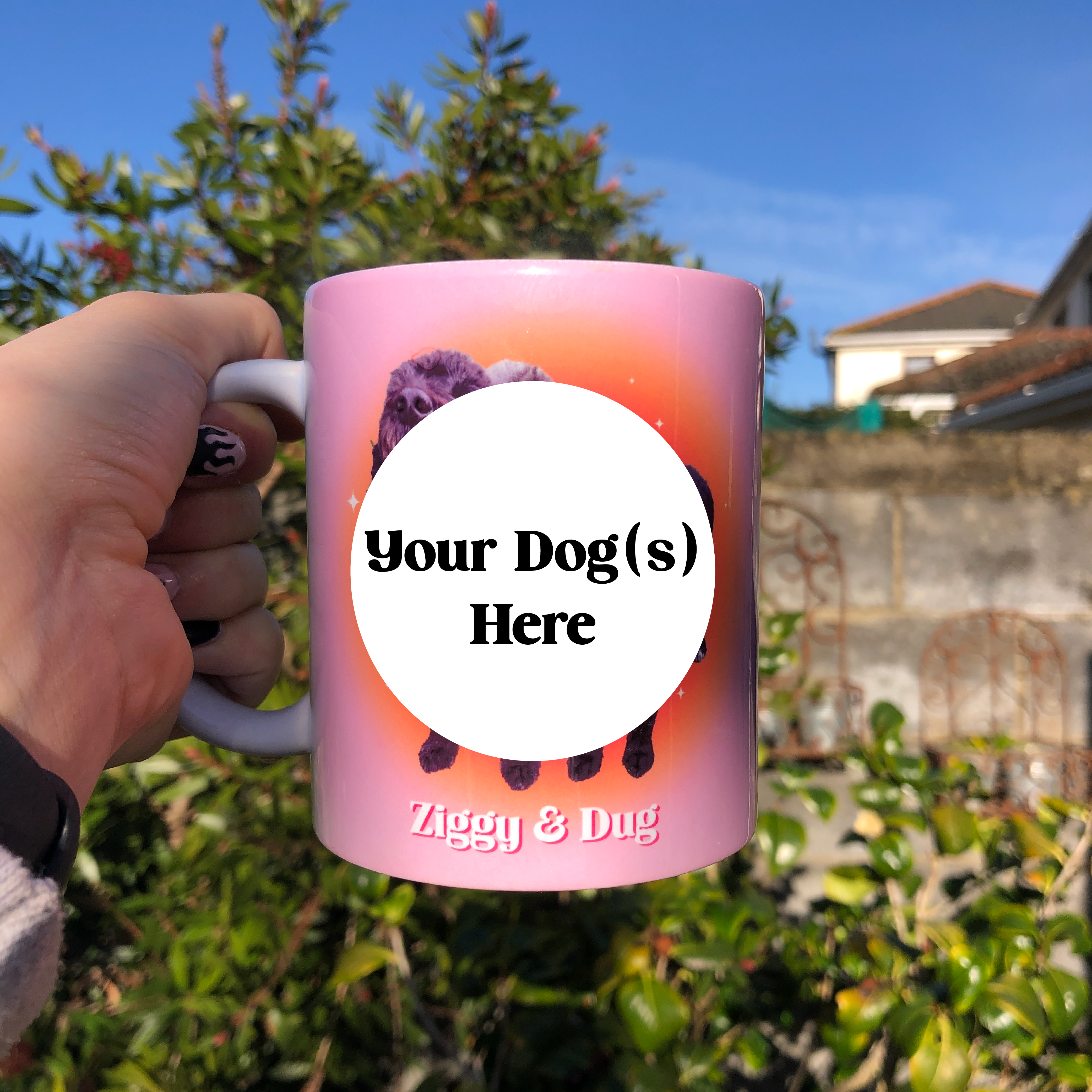 Custom Dog Mug Howrad Studios Howrad Studios