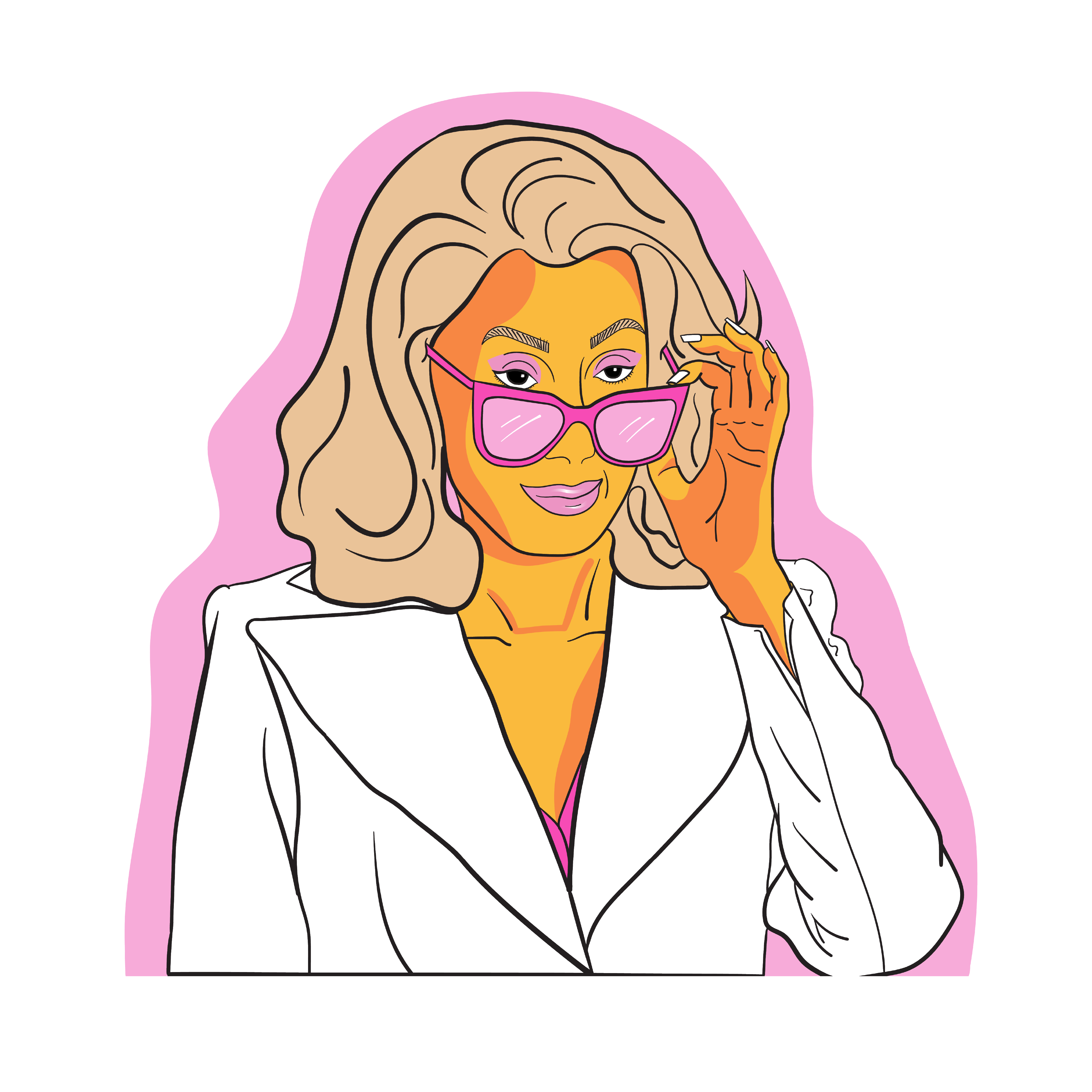 Cher Sticker
